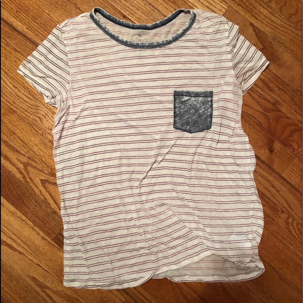 striped t-shirt